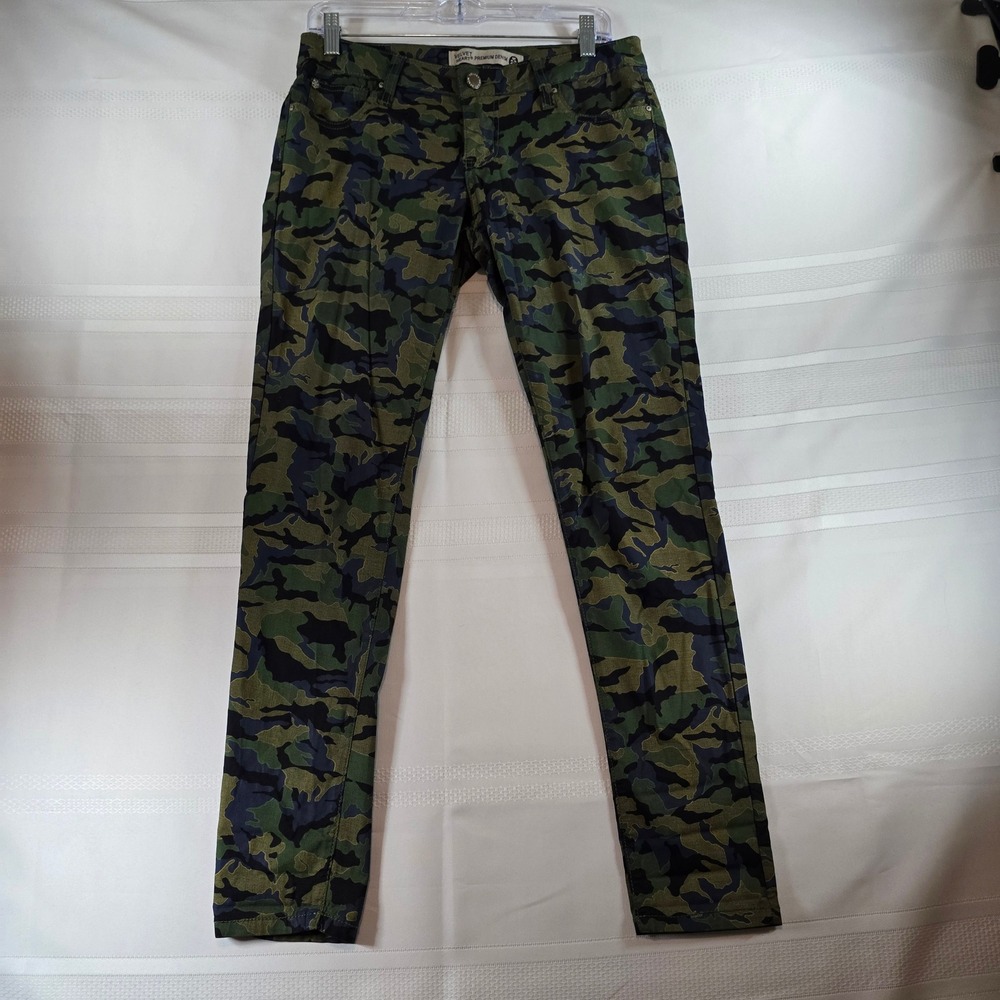 Velvet Heart Women's Premium Denim Camouflage Skinny Jeans